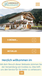 Mobile Screenshot of landhaus-praxmarer.at